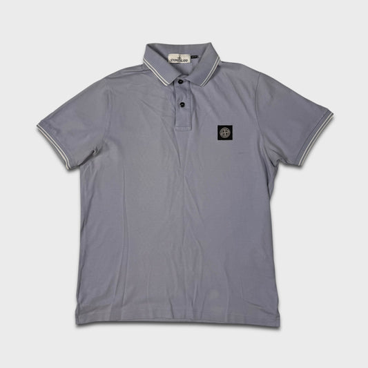 Stone Island Pale Lavender Polo Shirt XL