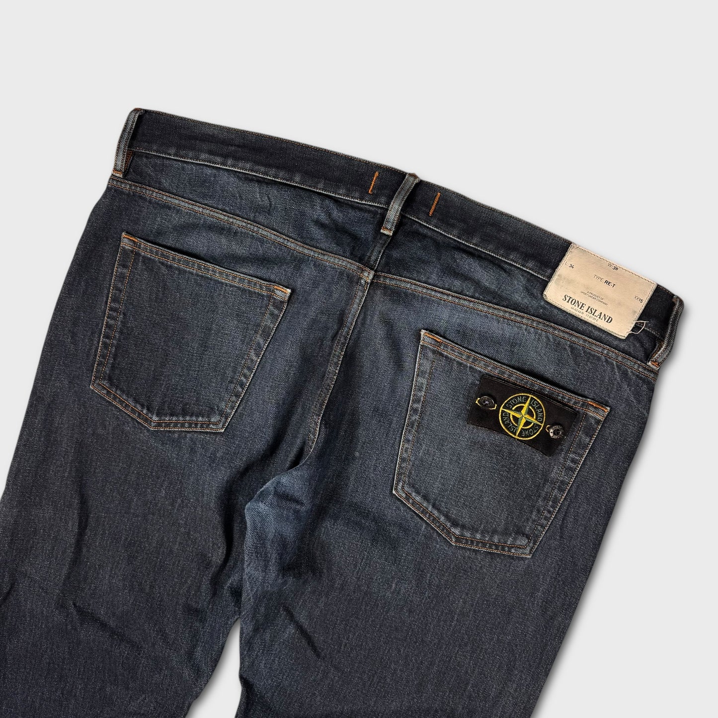Stone Island Dark Blue Denim Jeans W38