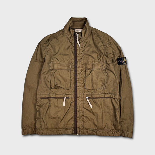 Stone Island Khaki Membrana 3L TC Jacket XXL