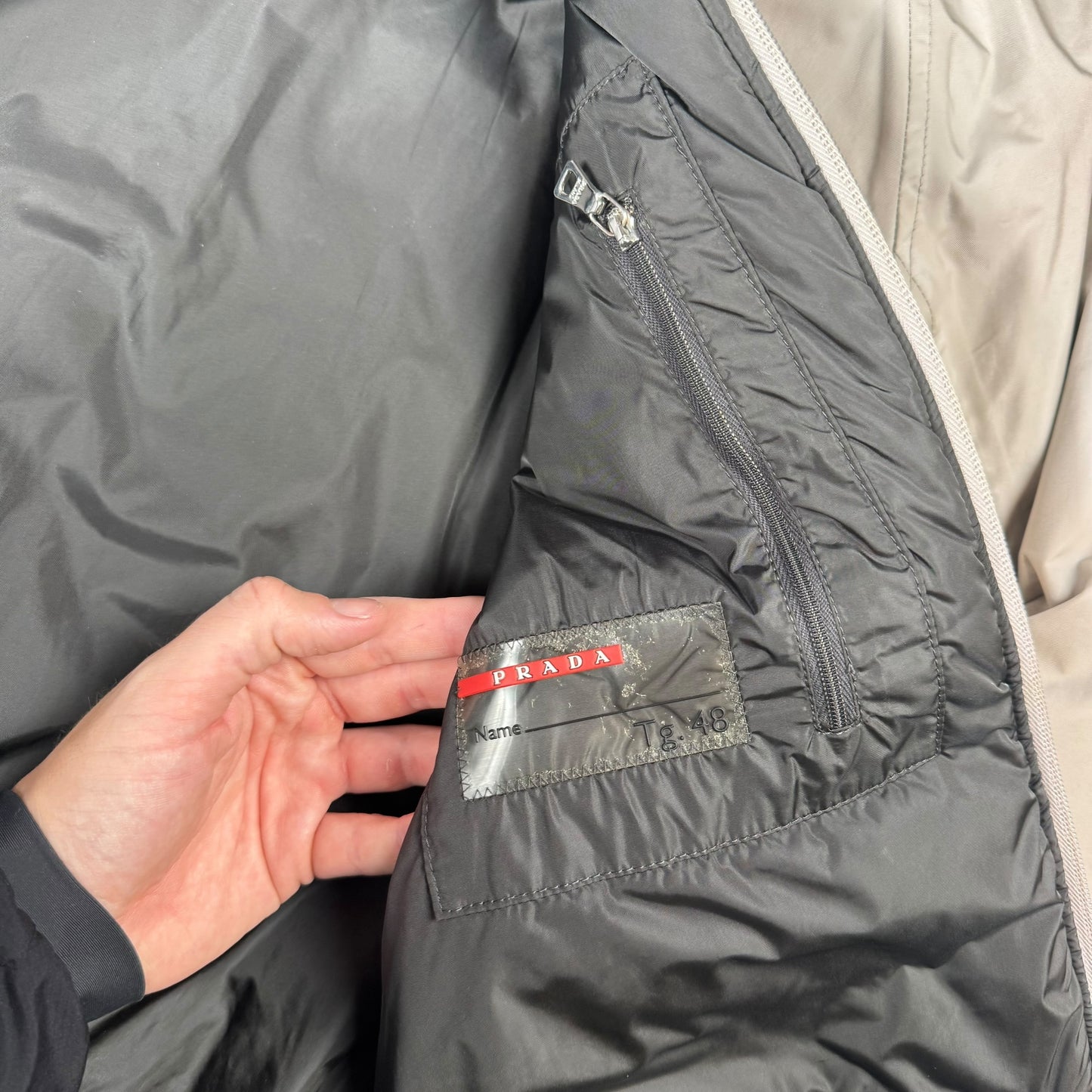 Prada Sport Quilted Ski Jacket M