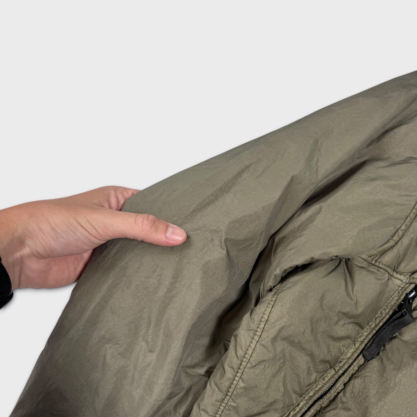 Stone Island Garment Dyed Crinkle Reps Jacket S