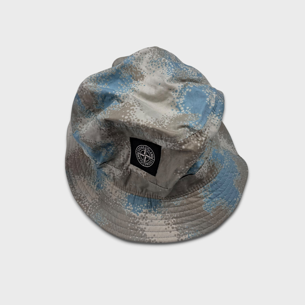 Stone Island Devore Camo Bucket Hat XL