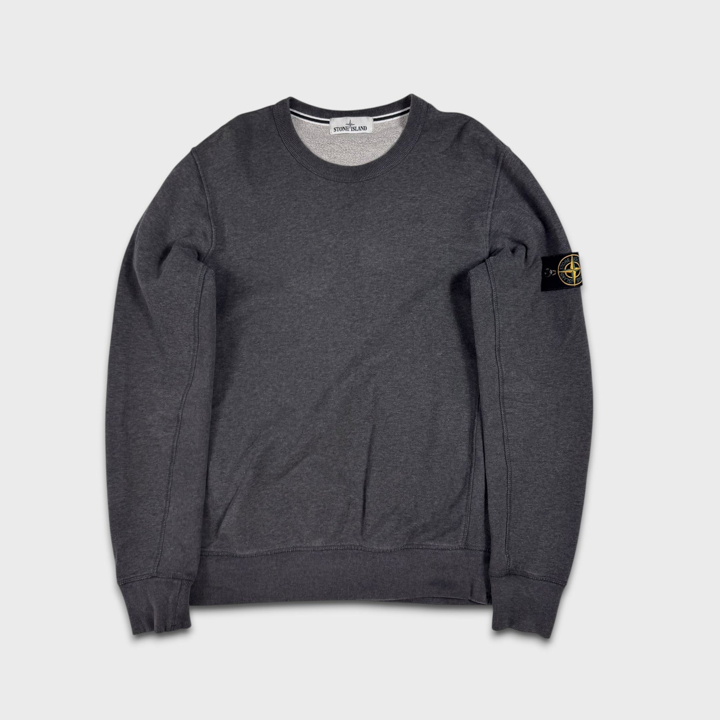 Stone Island Charcoal Crewneck Sweatshirt M