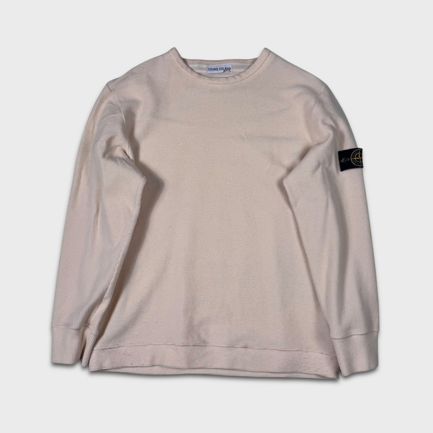 Stone Island Vintage Ribbed Knit Jumper XL