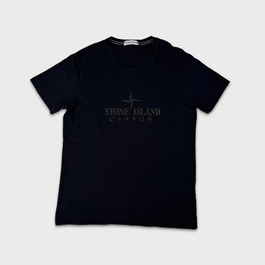 Stone Island ‘Carbon’ Black T-Shirt L