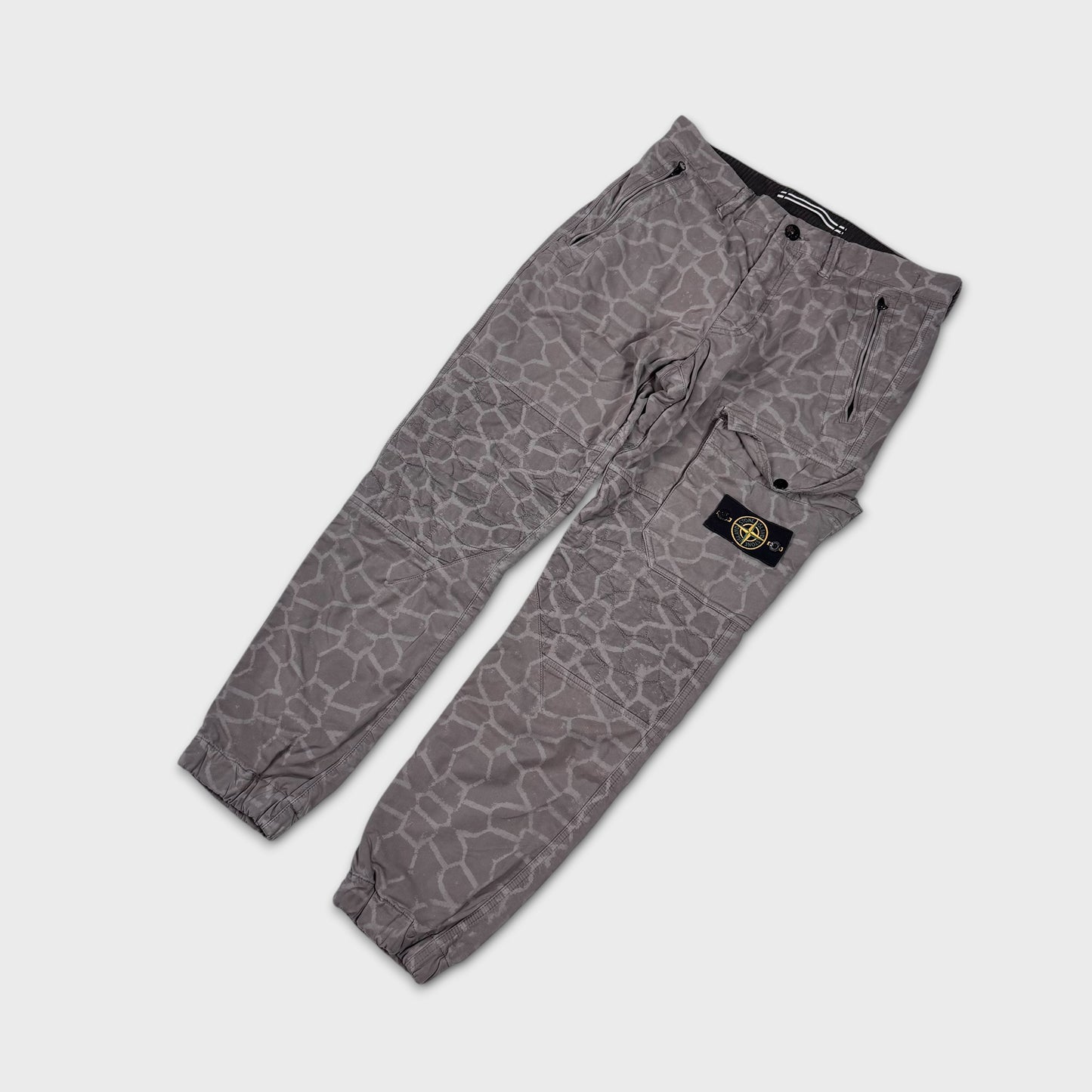 Stone Island Camo Print Cargo Pants W31