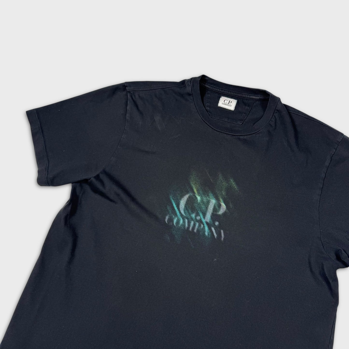 CP Company Blur Logo T-Shirt L