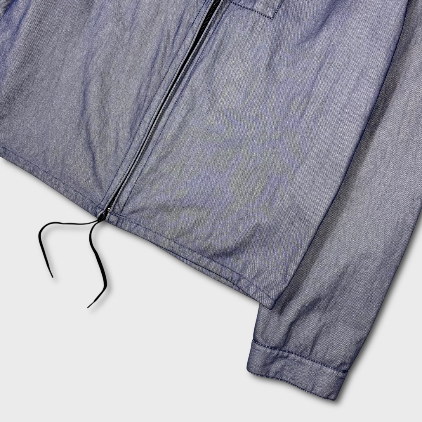 Stone Island 2007 Snowflake Tyvek Mesh Badge Jacket M