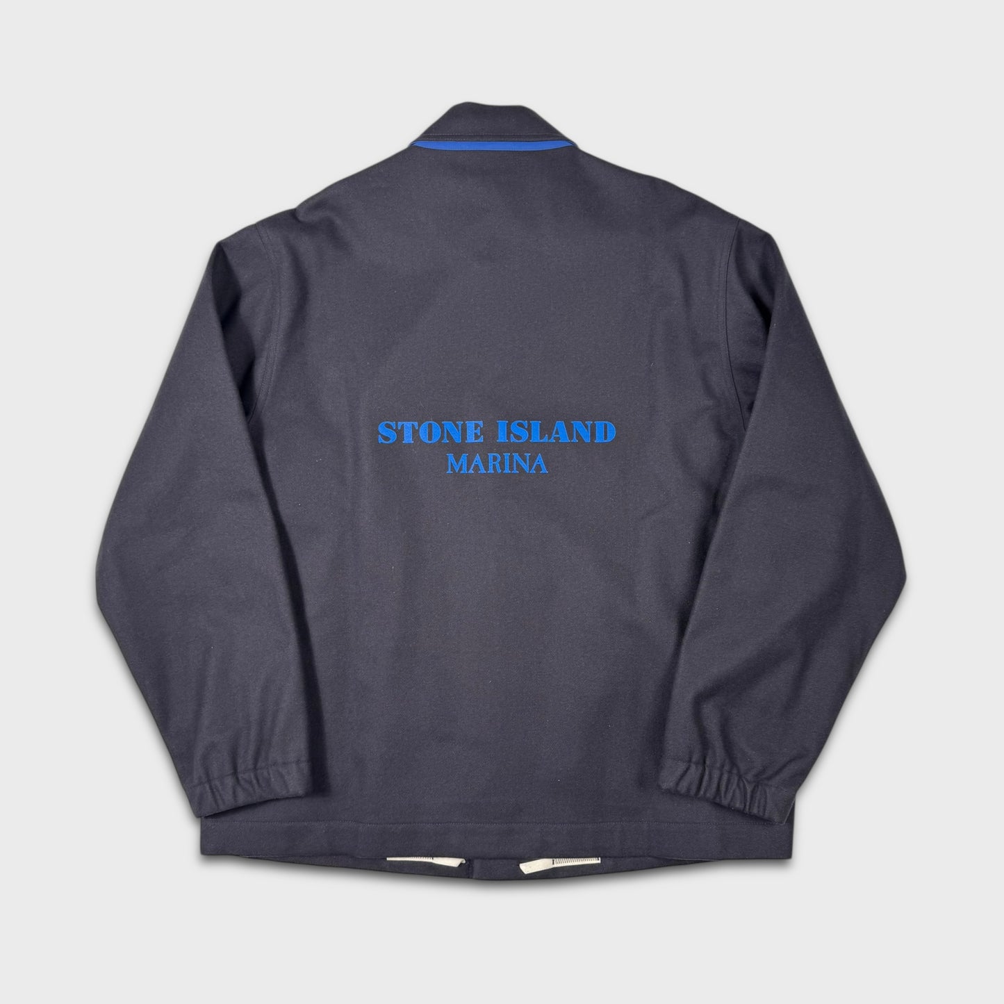 Stone Island Marina Panno Resinato Wool Jacket L