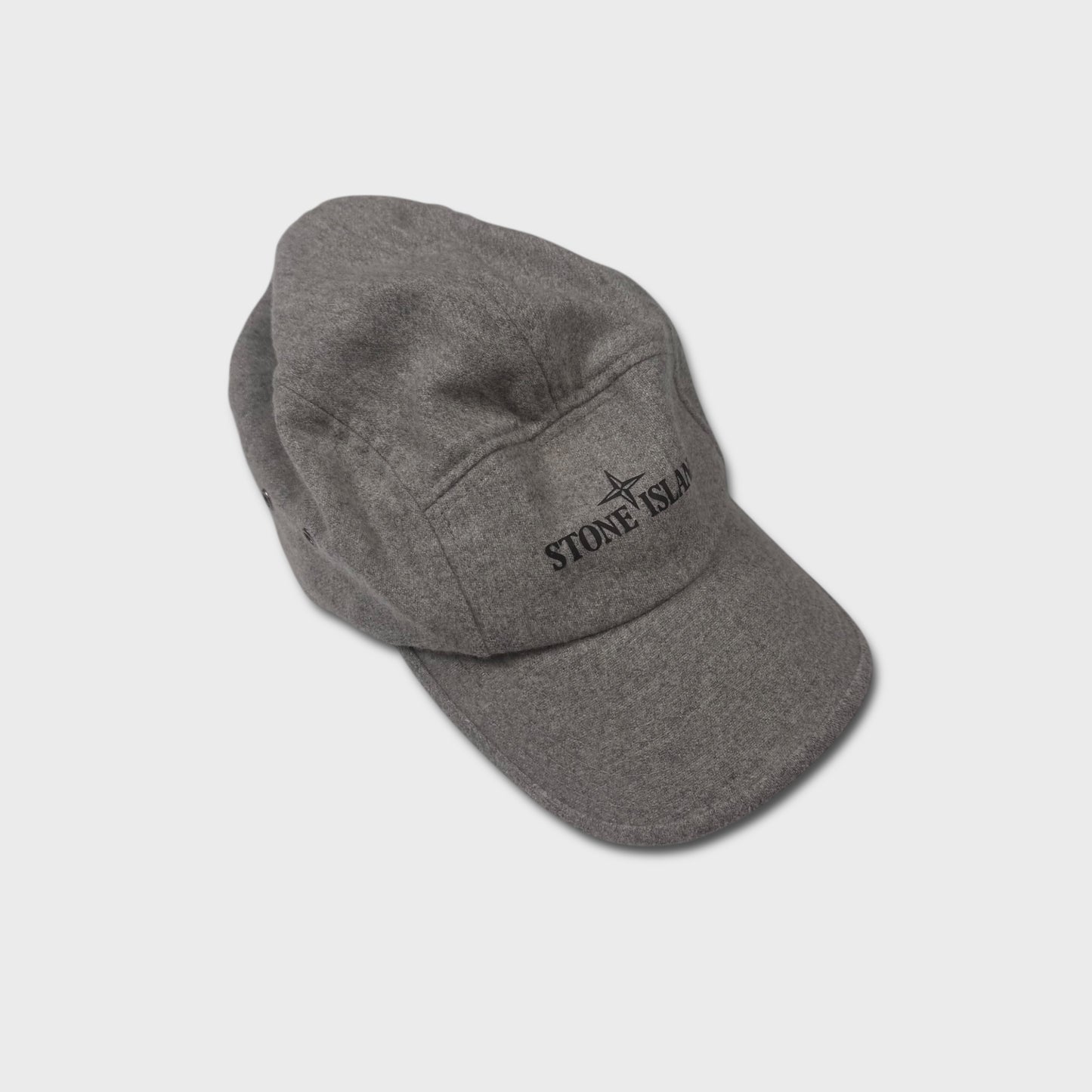 Stone Island Grey Wool Cap S/M