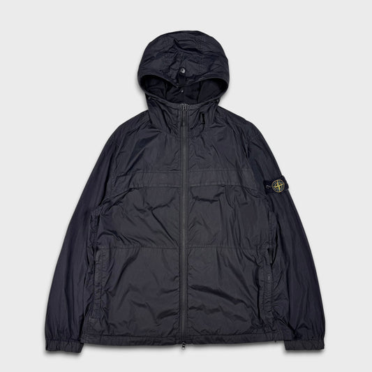 Stone Island Garment Dyed Crinkle Reps R-NY Hooded Jacket XXL