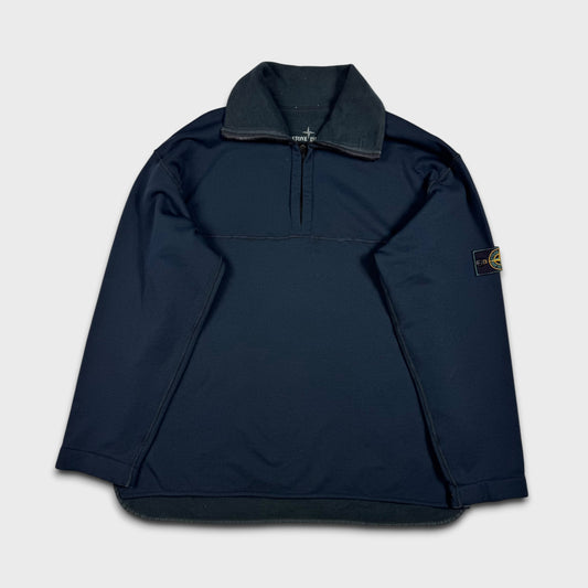 Stone Island 90’s Reversible Quarter Zip Fleece Jumper XL