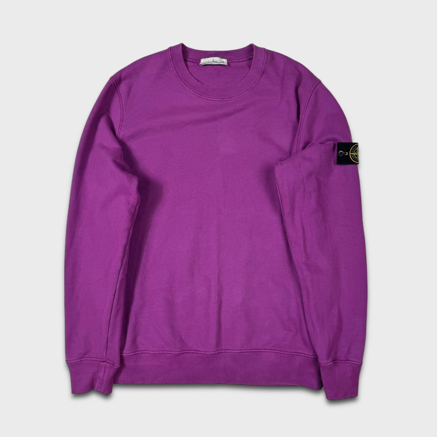 Stone Island Purple Crewneck Sweatshirt XL