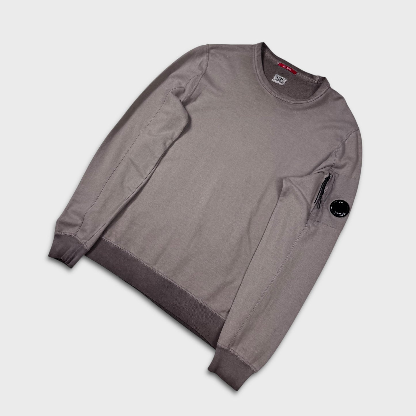 CP Company Grey Re-Colour Lens Crewneck M