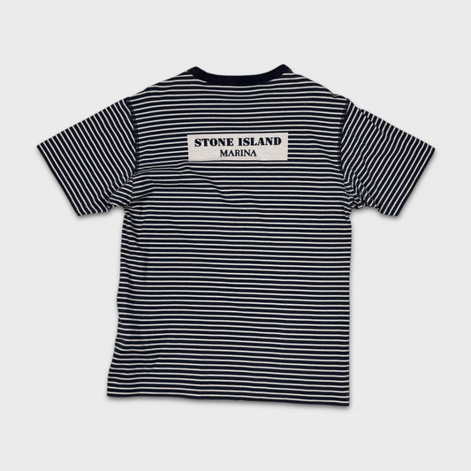 Stone Island Navy / White Marina T-Shirt S