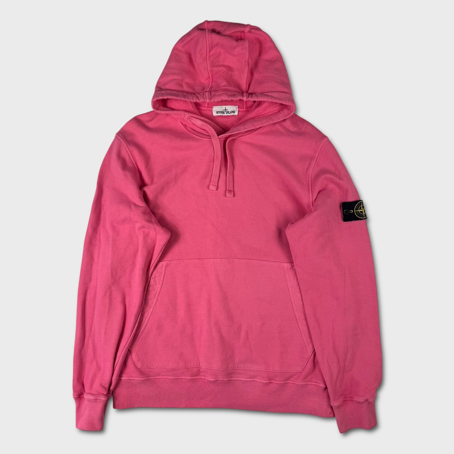 Stone Island Hot Pink Pullover Hoodie XL