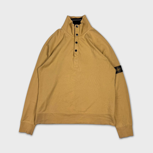 Stone Island Yellow 2010 Quarter Zip XL