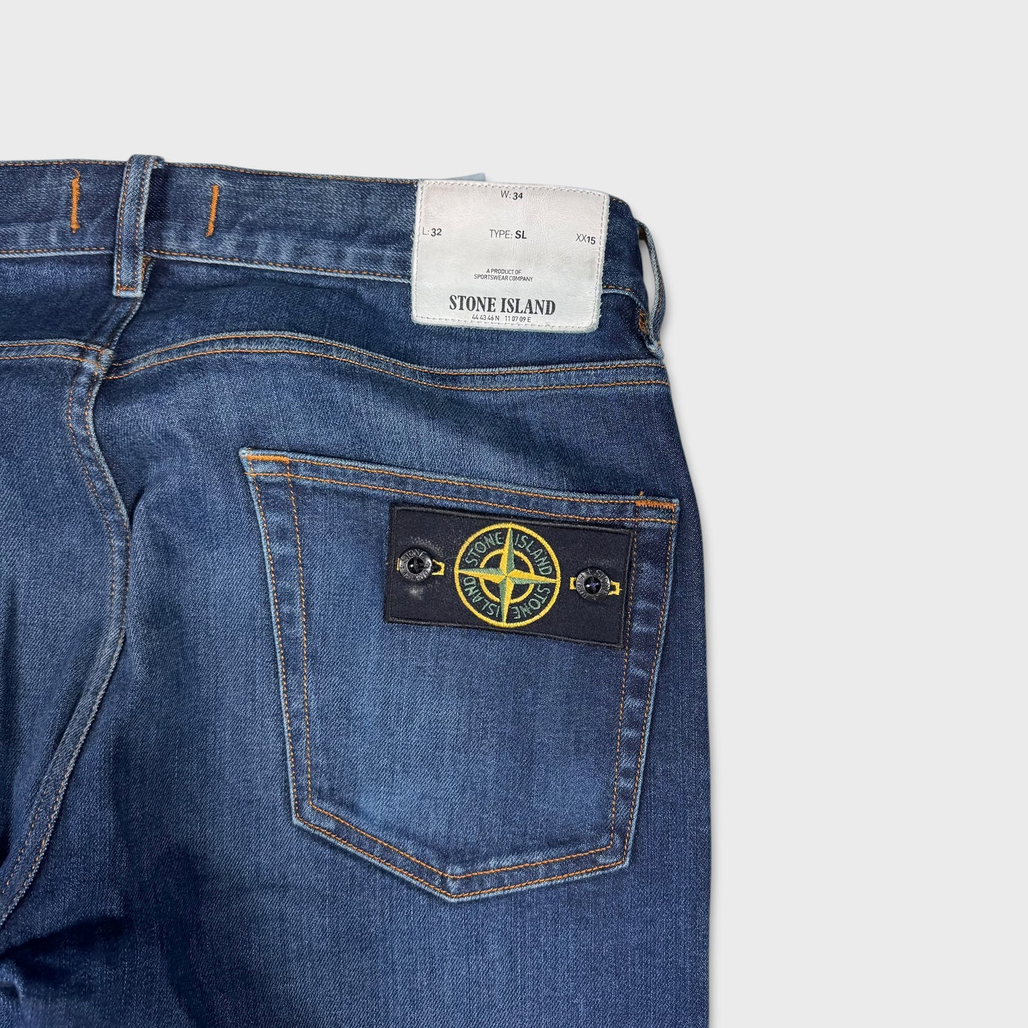 Stone Island Blue Denim Jeans W34