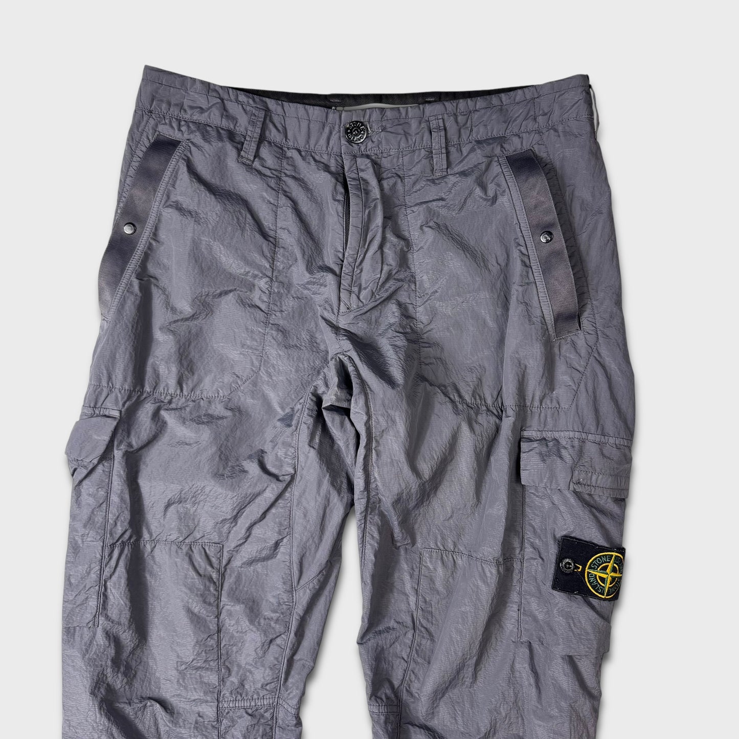 Stone Island Nylon Seersucker Cargo Pants W31