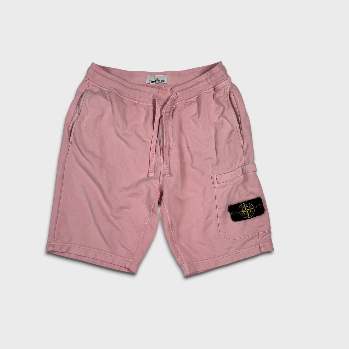 Stone Island Pink Cotton Shorts M