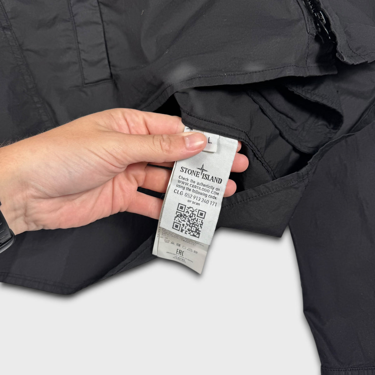 Stone Island Ghost Piece Tela Overshirt L