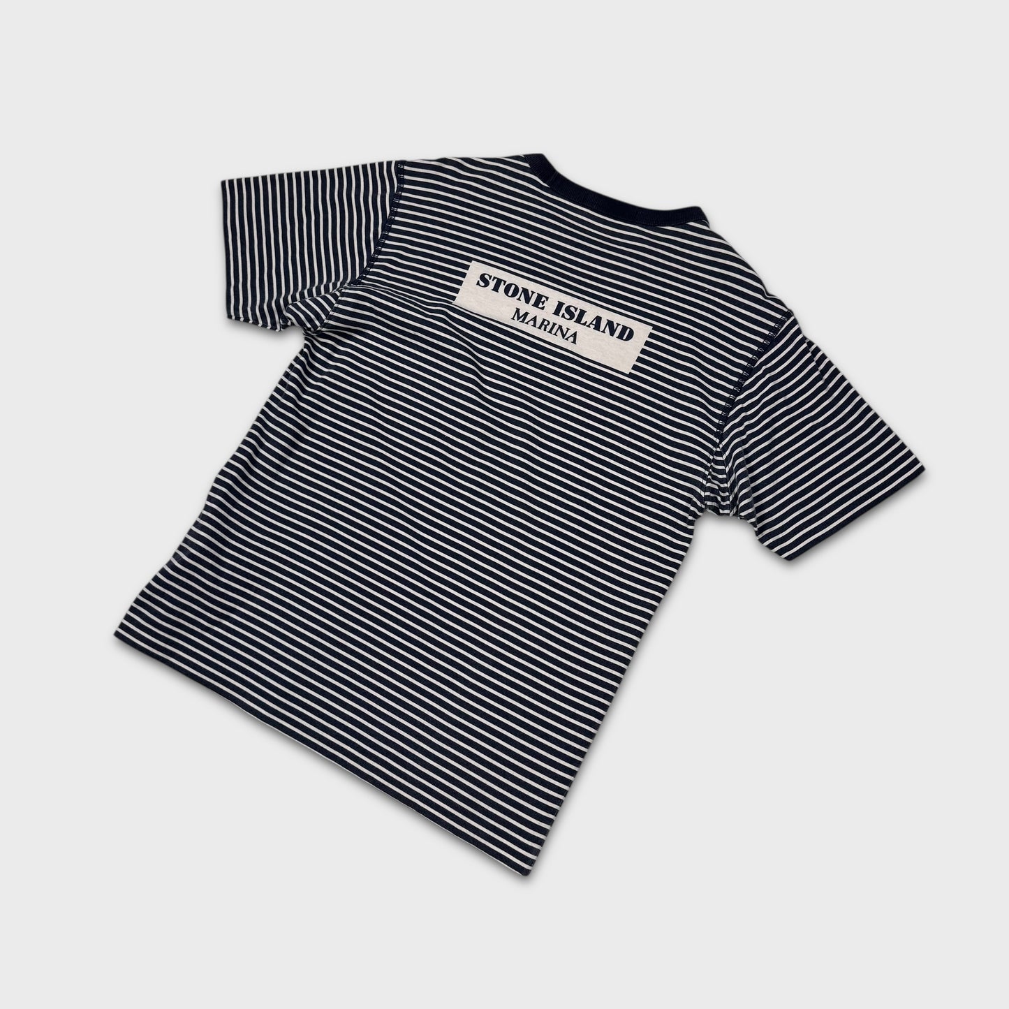 Stone Island Navy / White Marina T-Shirt S