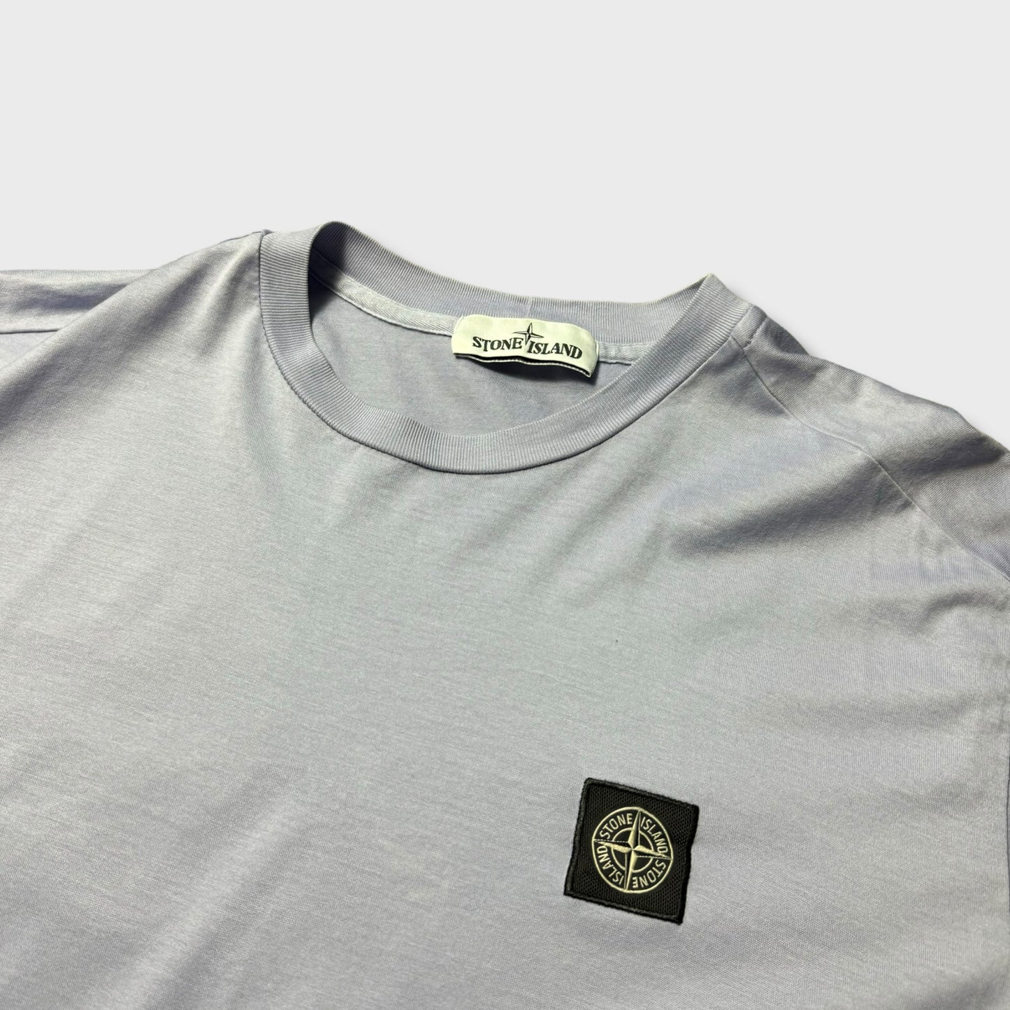 Stone Island Lavender Compass T-Shirt L