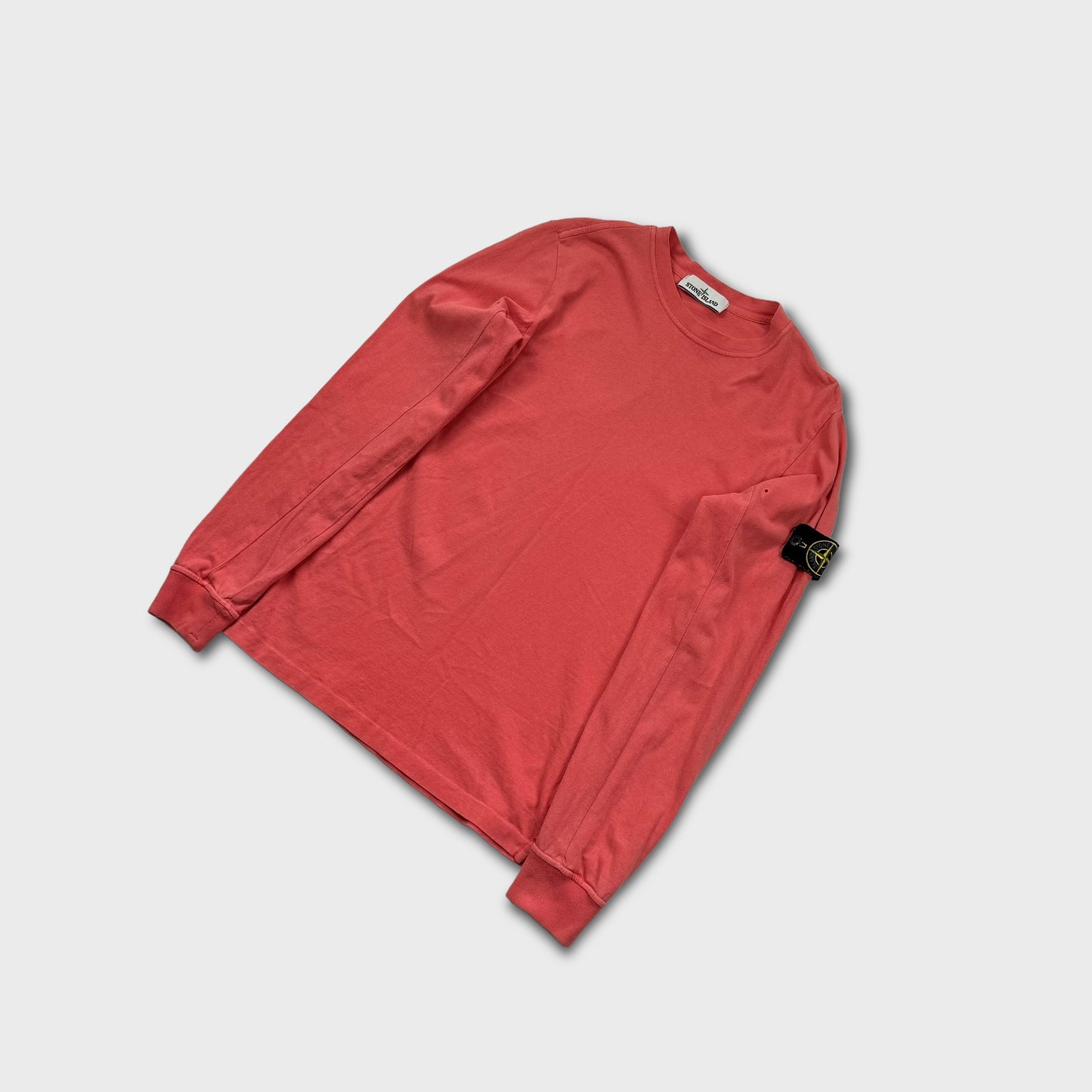 Stone Island Pink Longsleeve T-Shirt S