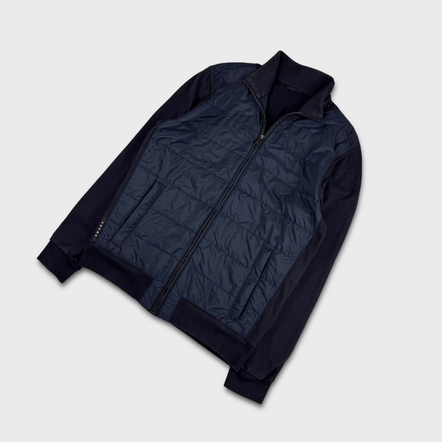 Prada Sport Nylon Navy Padded Jacket M/L