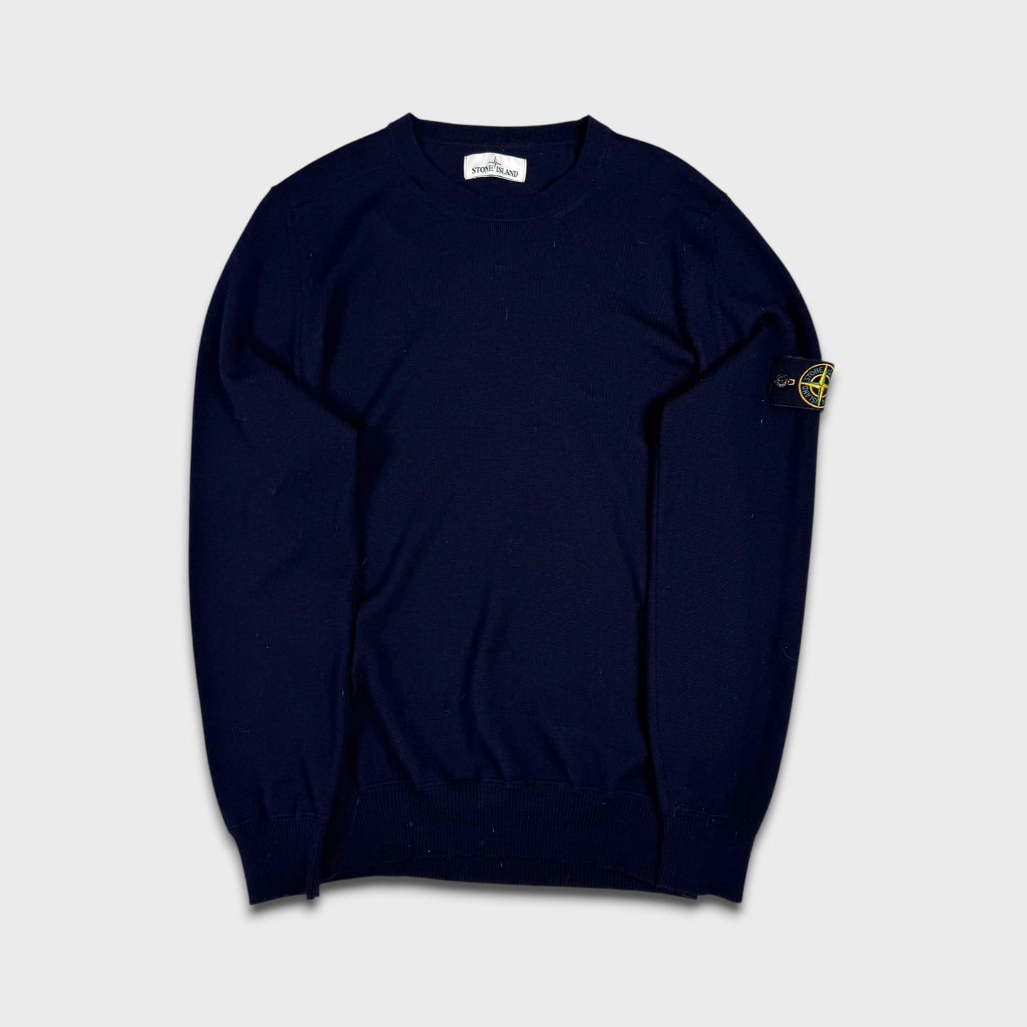 Stone Island Navy Lightweight Knit L