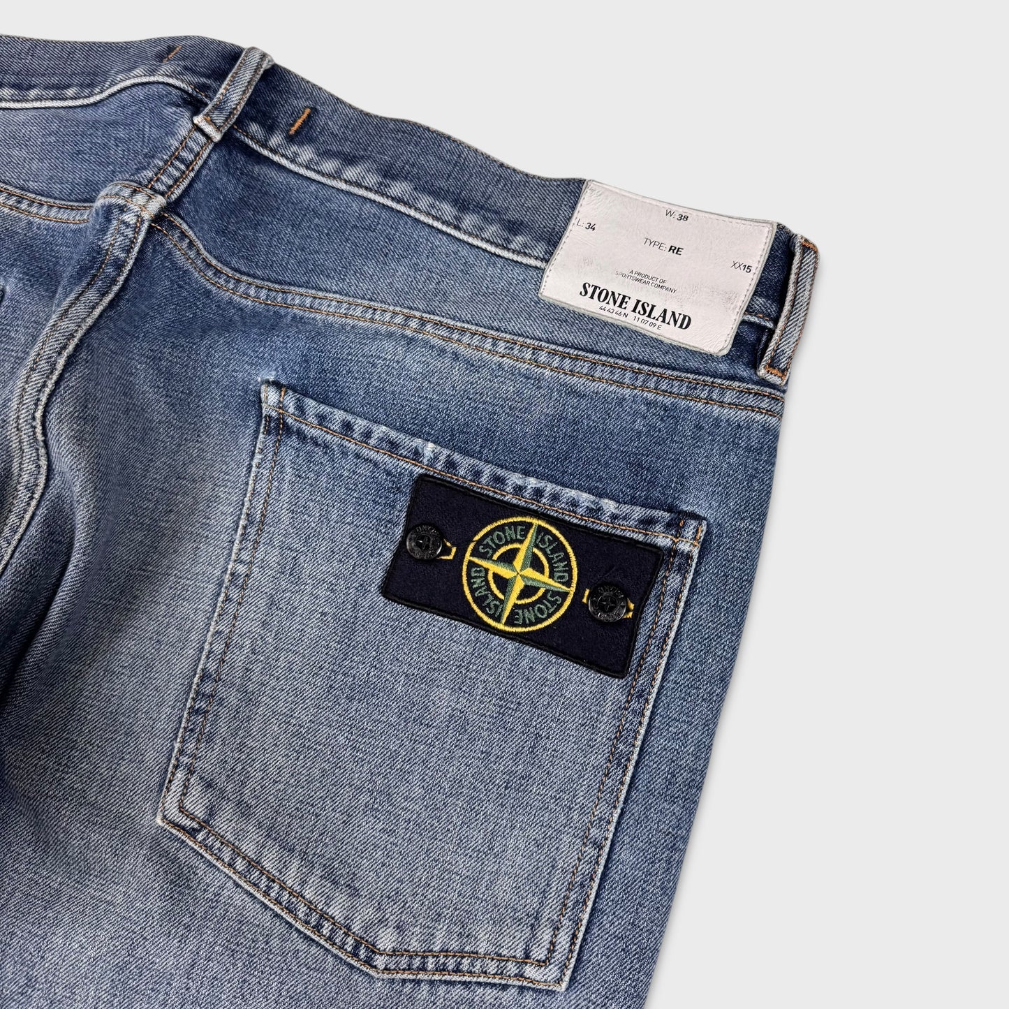 Stone Island Blue Denim Jeans W38