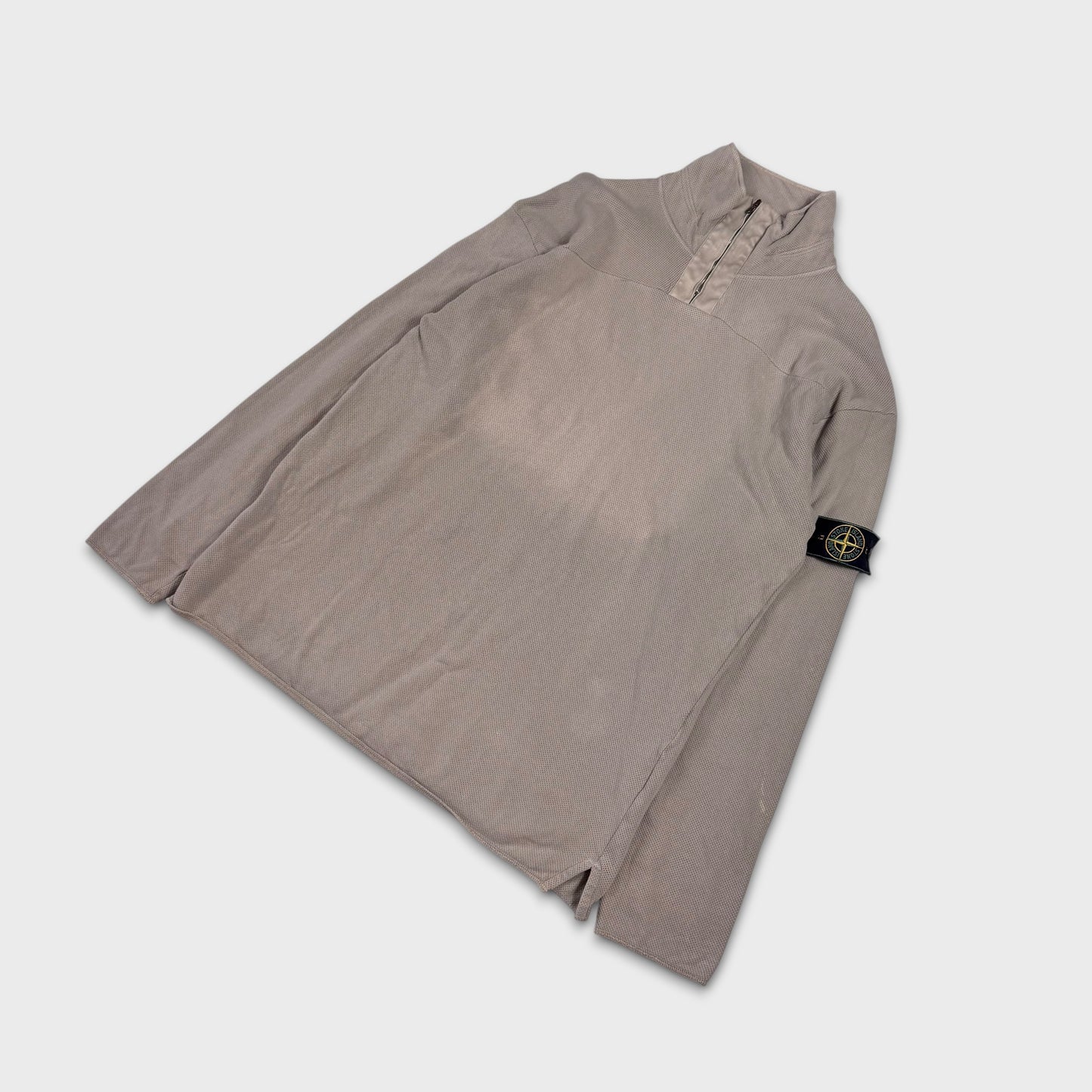Stone Island 1998 Green Edge Quarter Zip L