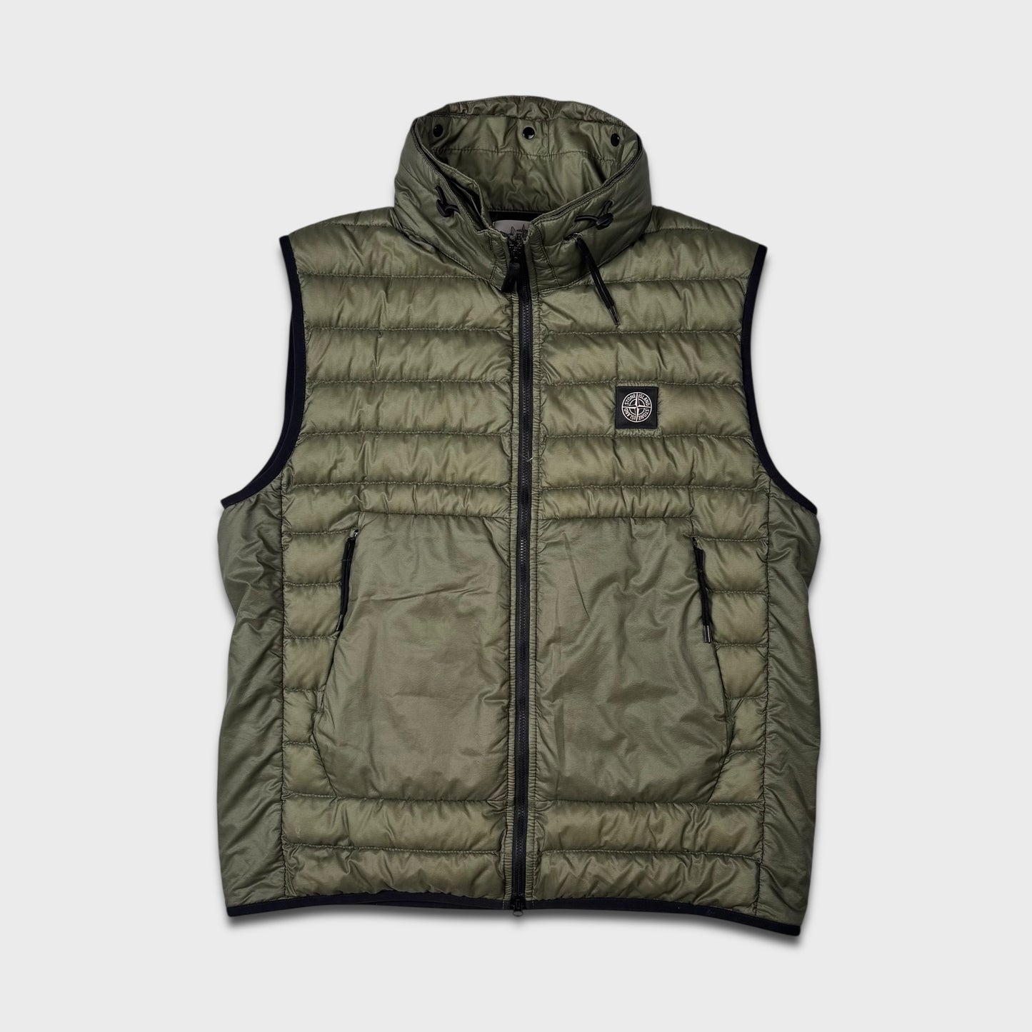 Stone Island Bio Ripstop Nylon Down Gilet Jacket L