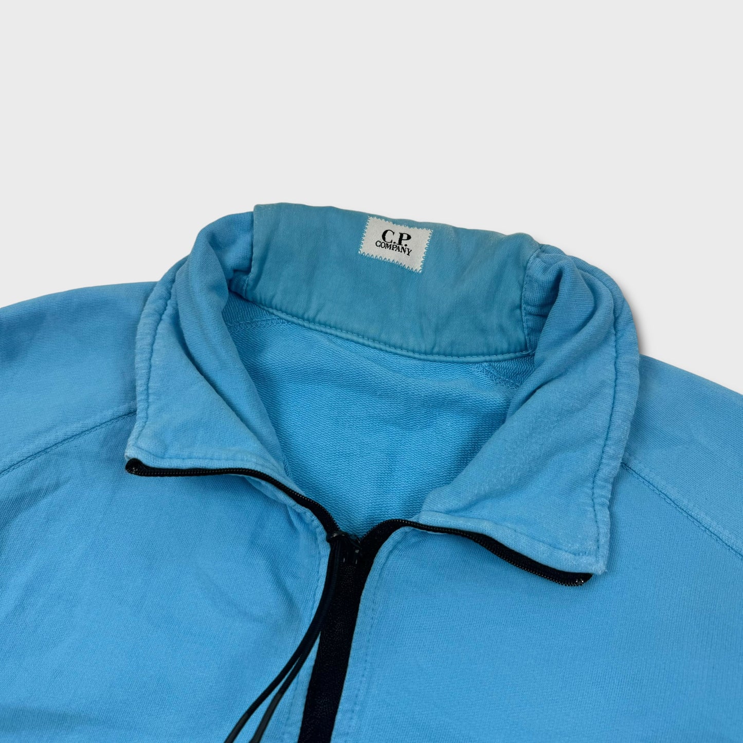 CP Company Sky Blue Quarter Zip XL