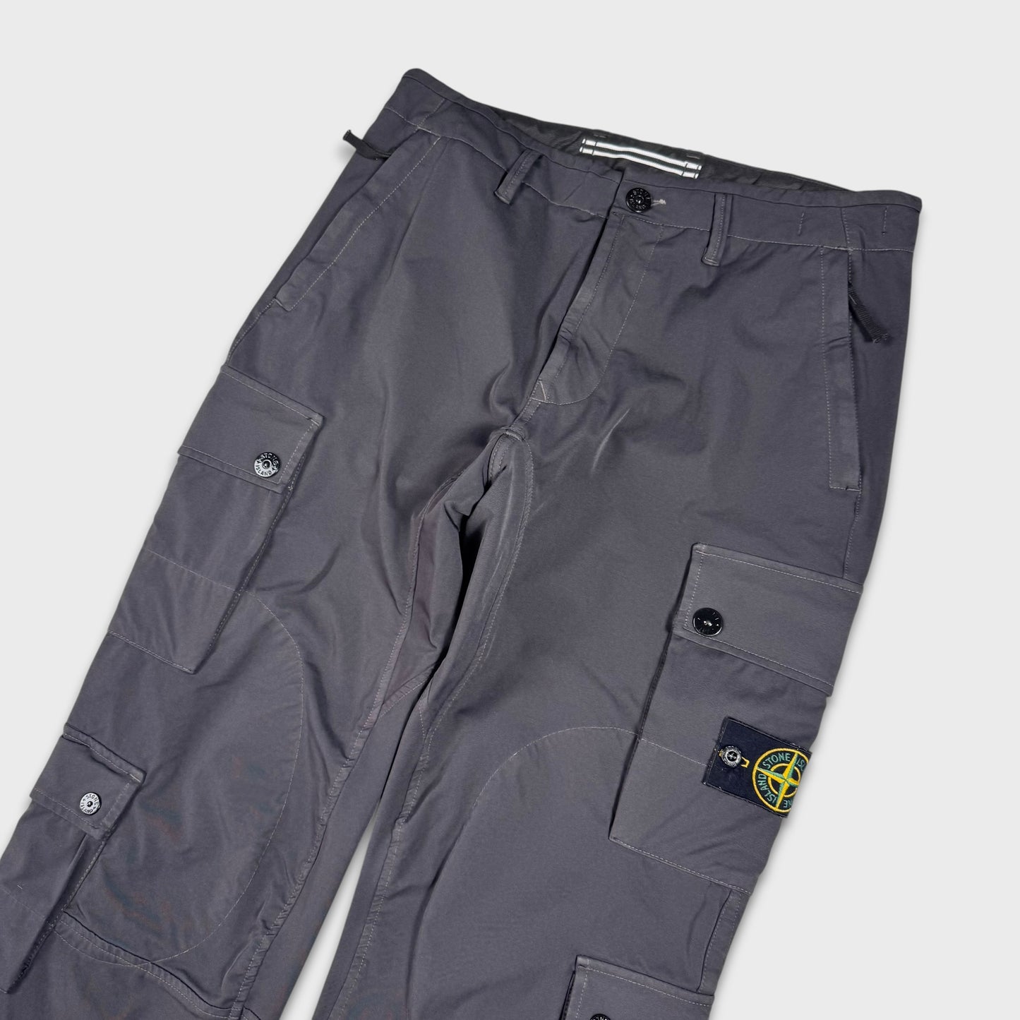 Stone Island Straight Leg Multipocket Cargo Pants W32