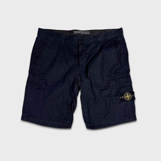 Stone Island Badge Cargo Shorts W38