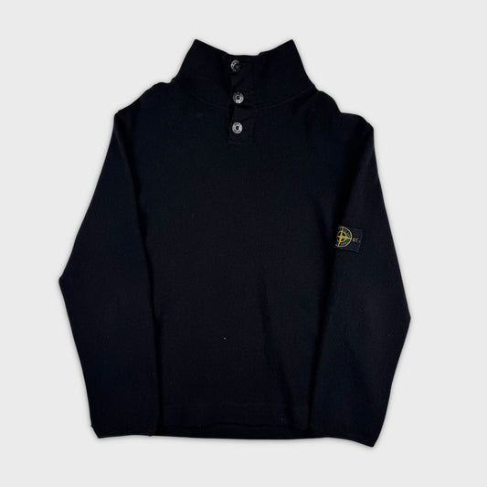 Stone Island 00’s Vintage Button Roll Neck L