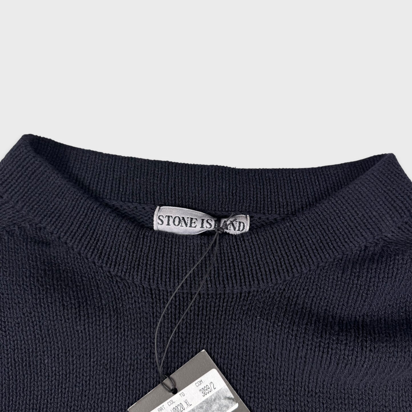 Stone Island ‘03 Navy Heavy Knit Jumper BNWT XL