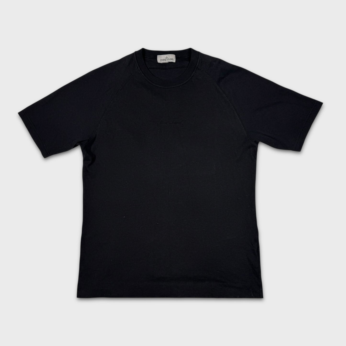 Stone Island Black 40th Anniversary T-Shirt L