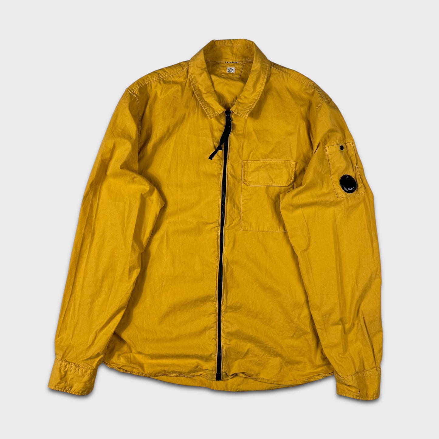 CP Company Yellow Lens Zip Overshirt XXL