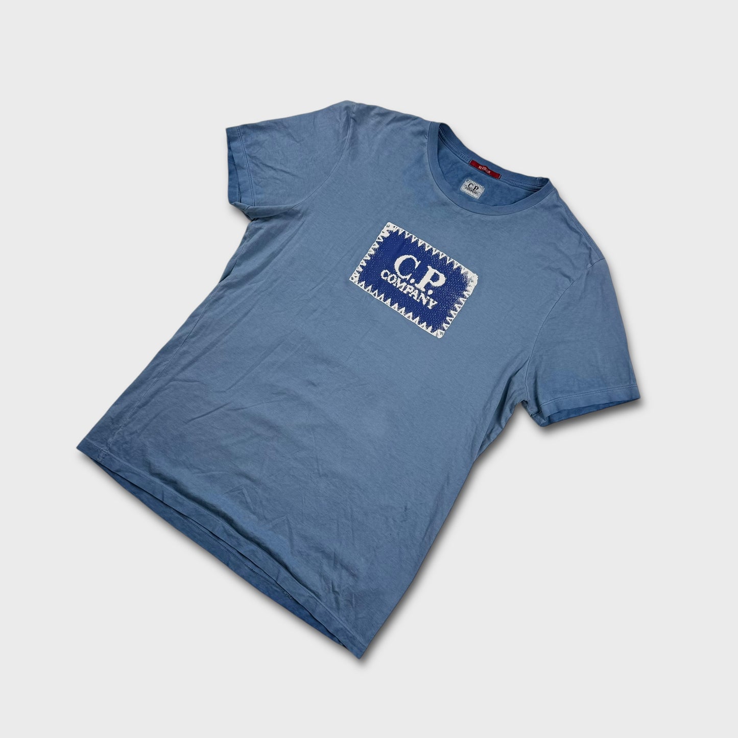 CP Company Blue Graphic T-Shirt L