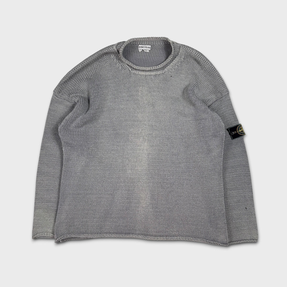 Stone Island 1995 Green Edge Heavy Knit XL