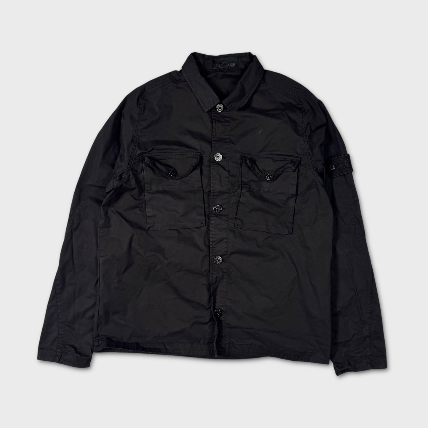 Stone Island Double Pocket Ghost Overshirt Jacket L