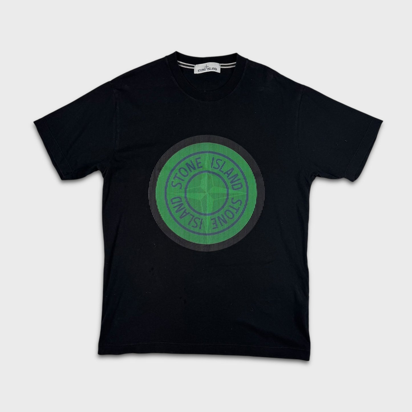 Stone Island Black Compass Graphic T-Shirt M