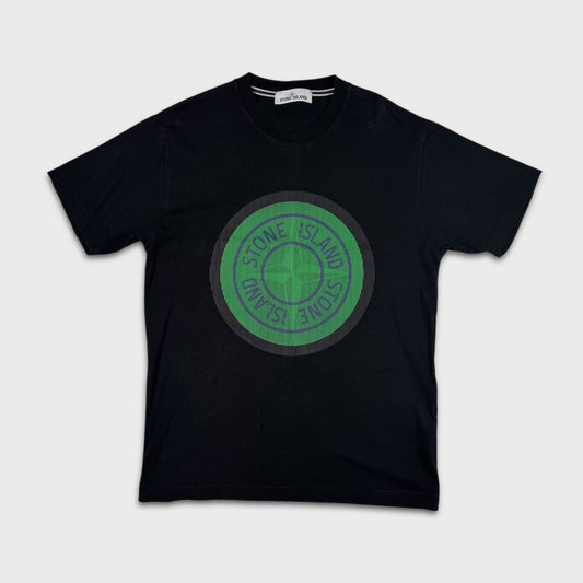 Stone Island Black Compass Graphic T-Shirt M