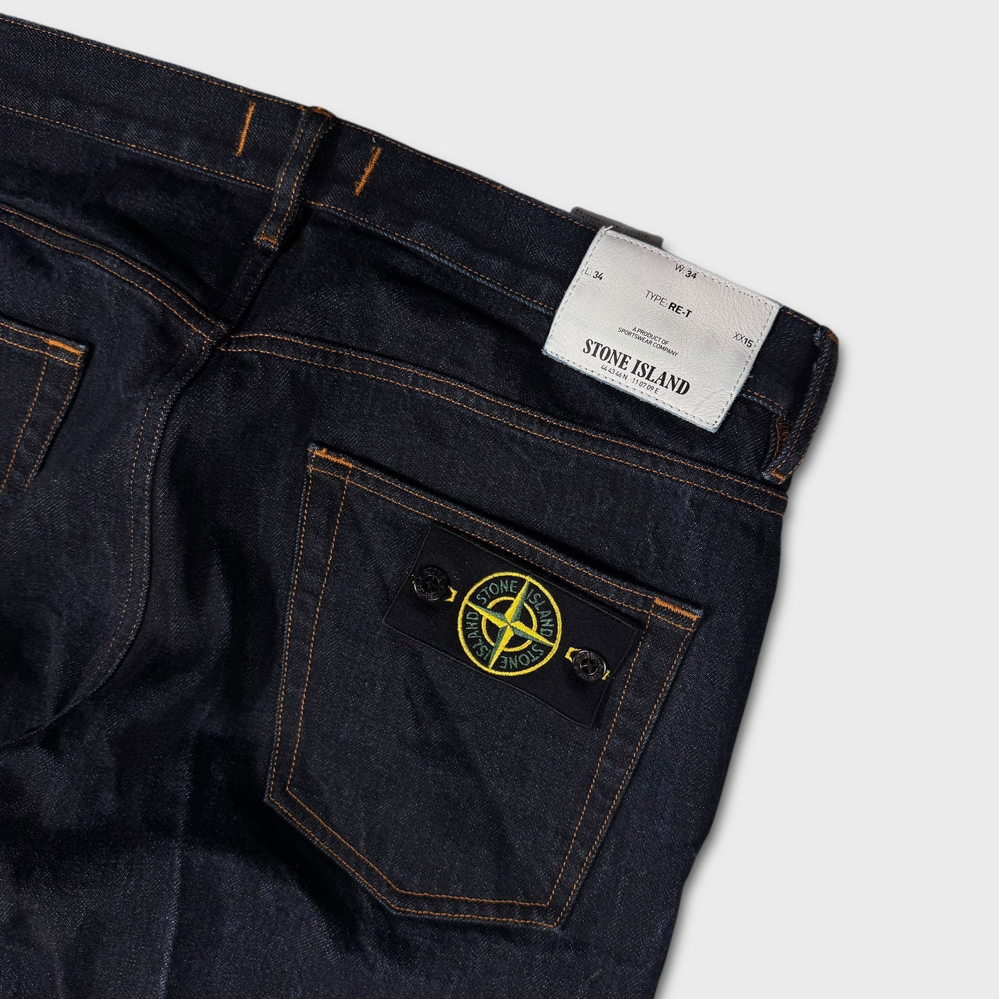 Stone Island Dark Blue Denim Jeans W34