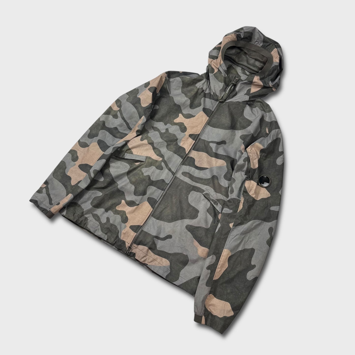 CP Company Camouflage Pro-Tek Lens Hooded Jacket M