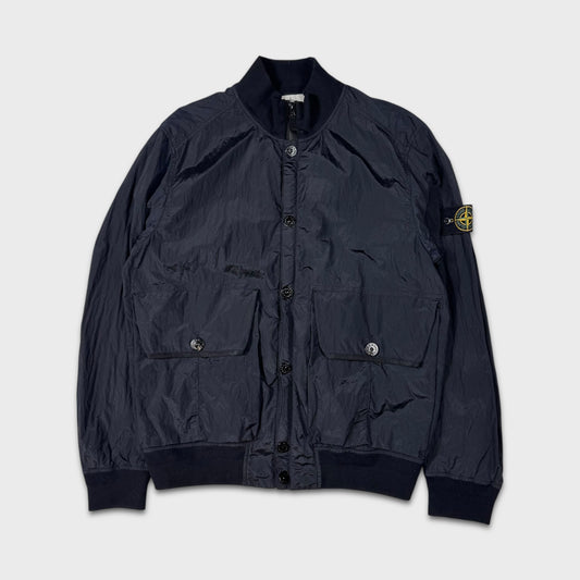Stone Island Navy Nylon Metal Watro Jacket XL