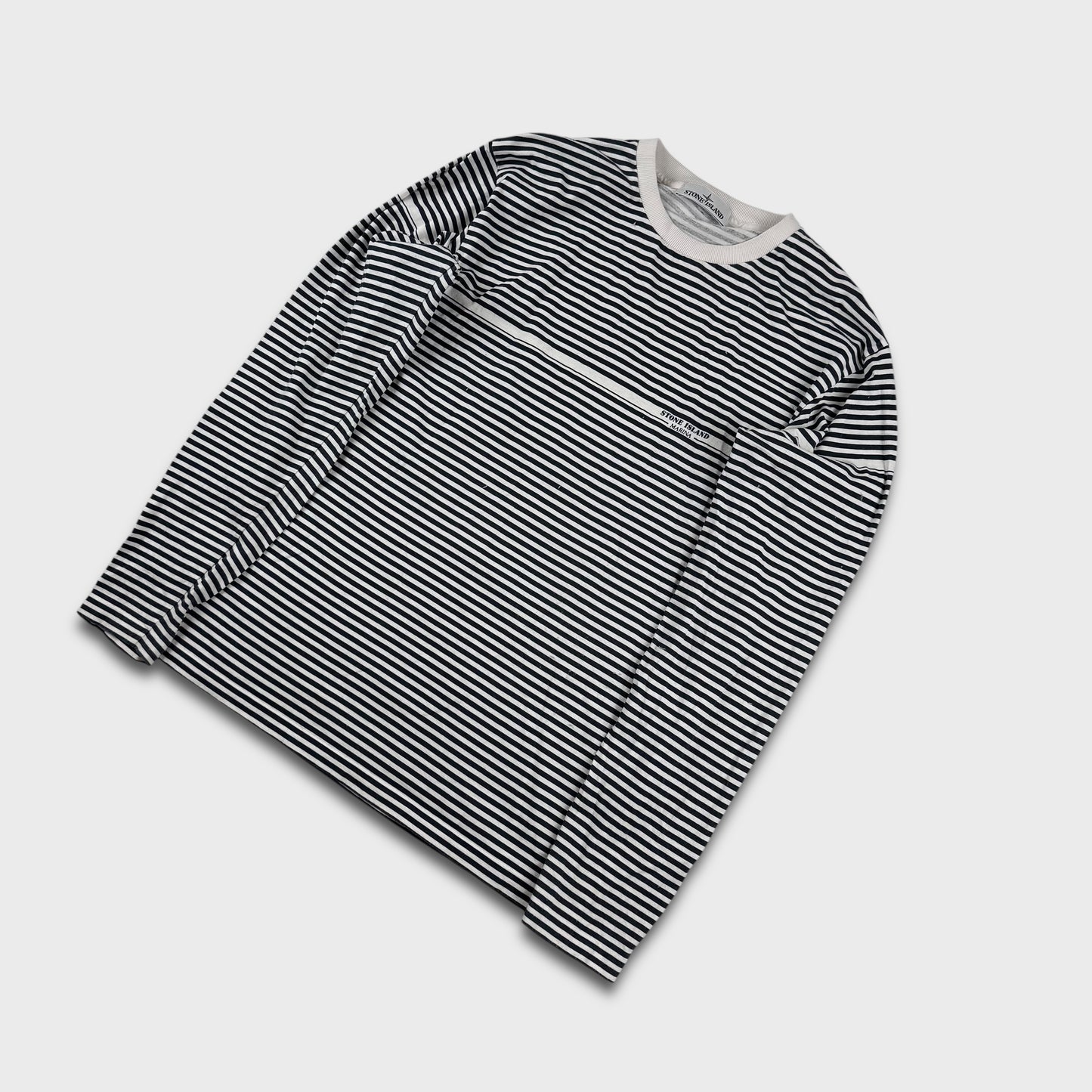 Stone Island Marina Stripe Longsleeve T-Shirt L