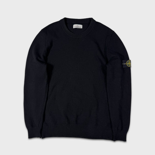 Stone Island Black Knit Jumper XL